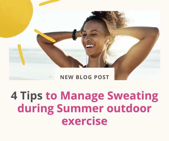 4 Tips to Manage Sweating during Summer outdoor exercising